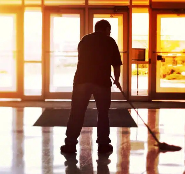 Lobby Cleaning